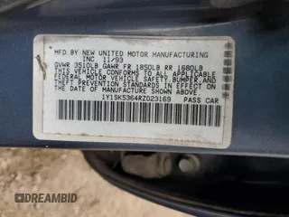 1994 Geo Prizm z VIN 1Y1SK5364RZ023169, wystawiony jako Copart lot #78828524 z przebiegiem 93 093 mil mil oraz Szkody całkowita. Historia ofert i sprzedaży dostępna na DreamBid. Obrazek 12.