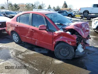 2012 Suzuki SX4 LE with VIN JS2YC5A33C6300431, listed as a Copart auction lot 41534385 with 0 mi miles and Salvage Title. Bid and sale history available at carsss.com. Image 4.