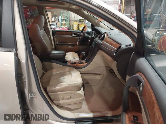 2010 Buick Enclave CXL 1XL with VIN 5GALRBEDXAJ108407, listed as a IAAI auction lot 41554338 with 44,296 mi miles and . Bid and sale history available at DreamBid. Image 5.