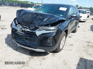 2020 Chevrolet Blazer LT with VIN 3GNKBCRS4LS598669, listed as a IAAI auction lot 42393443 with 94,080 mi miles and . Bid and sale history available at DreamBid. Image 2.