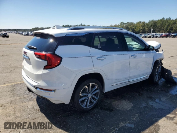 2019 GMC Terrain Denali with VIN 3GKALSEX1KL260172, listed as a Copart auction lot 46812045 with 87,872 mi miles and Salvage Title. Bid and sale history available at DreamBid. Image 3.