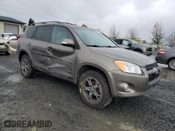 2012 Toyota RAV4 Limited with VIN 2T3DK4DV0CW093823, listed as a Copart auction lot 85976554 with 187,741 mi miles and Salvage Title. Bid and sale history available at carsss.com. Image 4.