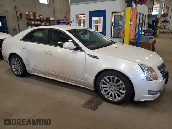2010 Cadillac CTS Performance with VIN 1G6DL5EV3A0118946, listed as a Copart auction lot 53190375 with 157,721 mi miles and Clean Title. Bid and sale history available at carsss.com. Image 4.