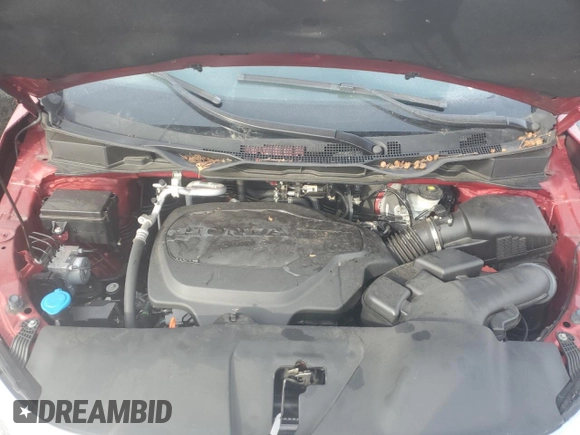 2022 Honda Odyssey EX-L with VIN 5FNRL6H72NB000481, listed as a Copart auction lot 43406015 with 43,353 mi miles and Salvage Title. Bid and sale history available at DreamBid. Image 12.