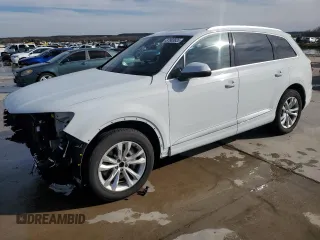 2019 Audi Q7 Premium Plus z VIN WA1LHAF79KD022231, wystawiony jako Copart lot #87903635 z przebiegiem 53 344 mil mil oraz Czysty tytuł • Clean title. Historia ofert i sprzedaży dostępna na DreamBid. Obrazek 1.