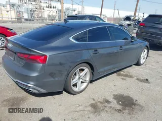 2022 Audi A5 Sportback S line Premium with VIN WAUDACF5XNA028633, listed as a IAAI auction lot 41696539 with 1 mi miles. Bid and sale history available at carsss.com. Image 4.
