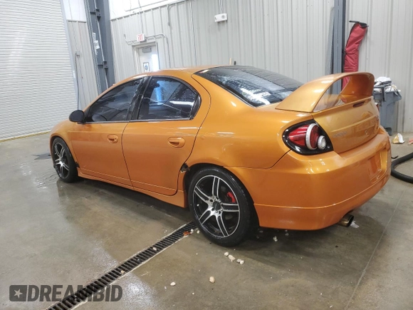 2005 Dodge Neon SRT-4 with VIN 1B3ES66S05D228366, listed as a Copart auction lot 81774724 with 112,870 mi miles and Clean Title. Bid and sale history available at carsss.com. Image 2.