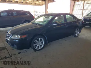 2004 Acura TSX w/Navigation with VIN JH4CL96924C043448, listed as a Copart auction lot 48189335 with 280,100 mi miles and Clean Title. Bid and sale history available at carsss.com. Image 1.