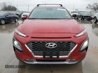 2021 Hyundai Kona Limited with VIN KM8K33A57MU600861, listed as a Copart auction lot 45422175 with 70,554 mi miles and Salvage Title. Bid and sale history available at carsss.com. Image 5.