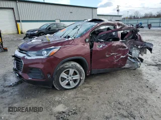 2017 Chevrolet Trax LT with VIN 3GNCJLSB2HL268628, listed as a Copart auction lot 86876394 with 0 mi miles and Salvage Title. Bid and sale history available at carsss.com. Image 1.