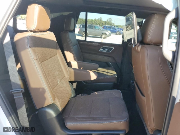 2021 Chevrolet Tahoe High Country with VIN 1GNSCTKL5MR154916, listed as a Copart auction lot 77387254 with 59,469 mi miles and Salvage Title. Bid and sale history available at carsss.com. Image 11.