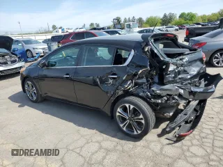 2016 Kia Forte EX with VIN KNAFX5A82G5628739, listed as a Copart auction lot 52540205 with 47,286 mi miles and Salvage Title. Bid and sale history available at DreamBid. Image 2.
