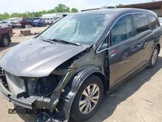 2014 Honda Odyssey EX-L z VIN 5FNRL5H64EB089875, wystawiony jako IAAI lot #42279431 z przebiegiem 107 716 mil mil oraz . Historia ofert i sprzedaży dostępna na DreamBid. Obrazek 2.