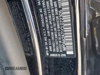 2012 Porsche Panamera z VIN WP0AA2A71CL072305, wystawiony jako Copart lot #52633045 z przebiegiem 115 799 mil mil oraz Szkoda całkowita • Salvage title. Historia ofert i sprzedaży dostępna na DreamBid. Obrazek 12.