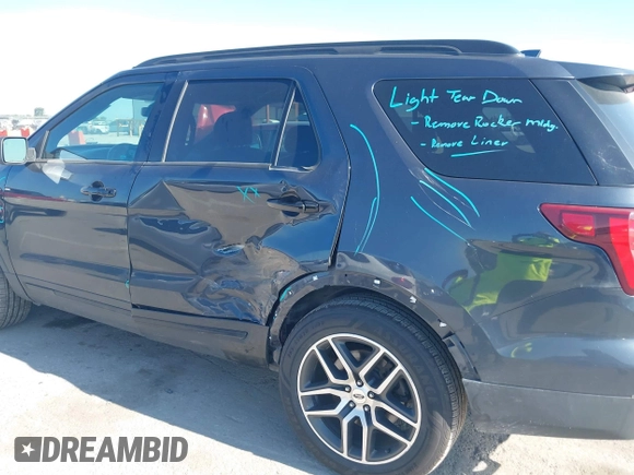 2017 Ford Explorer Sport with VIN 1FM5K8GT6HGD63299, listed as a IAAI auction lot 42602283 with 133,417 mi miles and . Bid and sale history available at DreamBid. Image 6.