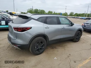2023 Chevrolet Blazer LT с VIN 3GNKBCR43PS233892, выставлен на аукционе Copart как лот 57329245 с пробегом 28 223 миль миль и На запчасти • Non repairable. История ставок и продаж доступна на DreamBid. Изображение 3.