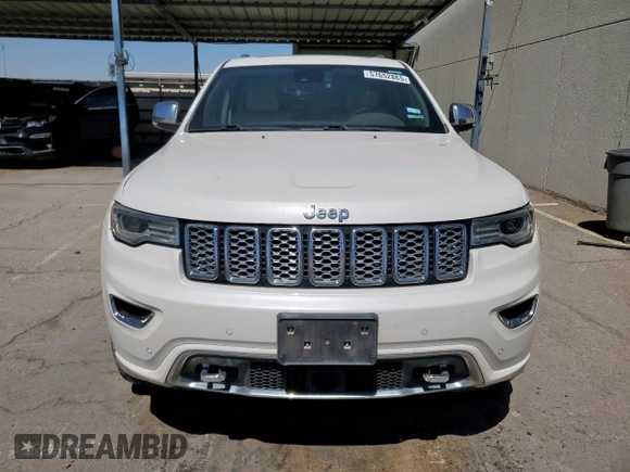 2017 Jeep Grand Cherokee Overland z VIN 1C4RJFCT5HC612721, wystawiony jako Copart lot #57652865 z przebiegiem 103 690 mil mil oraz Tytuł czysty. Historia ofert i sprzedaży dostępna na DreamBid. Obrazek 5.