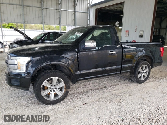 2019 Ford F-150 XL with VIN 1FTMF1C50KKF28996, listed as a Copart auction lot 53353825 with 39,774 mi miles and Salvage Title. Bid and sale history available at carsss.com. Image 1.
