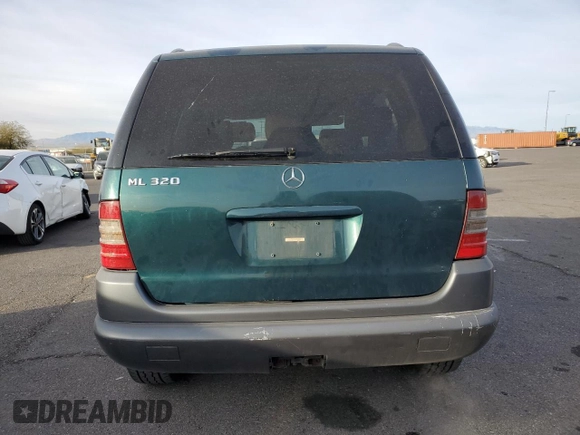 1998 Mercedes-Benz M-Class with VIN 4JGAB54E3WA018153, listed as a Copart auction lot 84253774 with 225,400 mi miles and Clean Title. Bid and sale history available at carsss.com. Image 6.