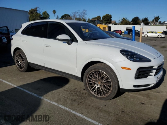 2022 Porsche Cayenne with VIN WP1AA2AY3NDA06469, listed as a Copart auction lot 41772405 with 13,581 mi miles and Salvage title. Bid and sale history available at DreamBid. Image 4.