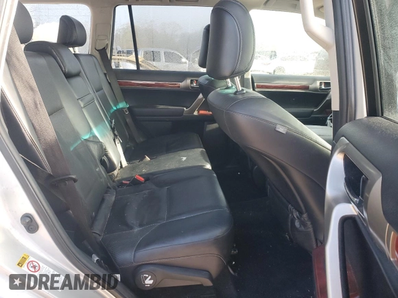 2012 Lexus GX 460 with VIN JTJBM7FX0C5049522, listed as a Copart auction lot 50019585 with 117,871 mi miles and Salvage Title. Bid and sale history available at carsss.com. Image 11.