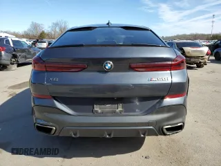 2020 BMW X6 M50i with VIN 5UXCY8C08L9C75486, listed as a Copart auction lot 42780354 with 66,661 mi miles. Bid and sale history available at carsss.com. Image 6.