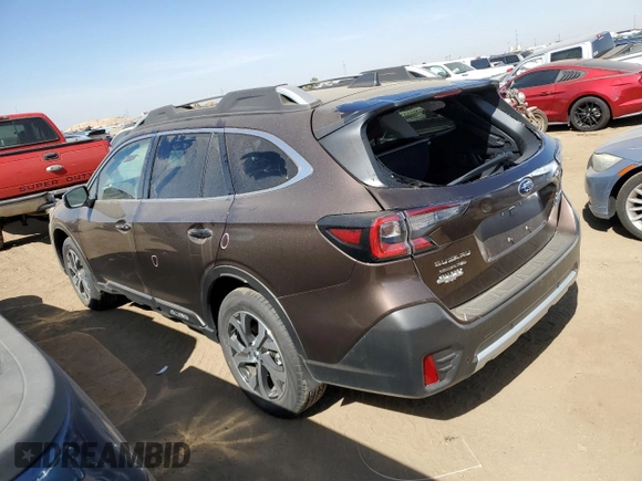 2021 Subaru Outback Touring XT with VIN 4S4BTGPD7M3140211, listed as a Copart auction lot 70877504 with 11,019 mi miles and Salvage title. Bid and sale history available at DreamBid. Image 2.