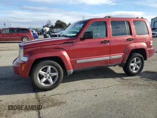 2008 Jeep Liberty Limited with VIN 1J8GP58K28W104133, listed as a Copart auction lot 80758754 with 90,965 mi miles and Salvage Title. Bid and sale history available at carsss.com. Image 1.