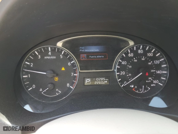 2014 Nissan Altima 2.5 with VIN 1N4AL3AP4EC184699, listed as a Copart auction lot 51177715 with 110,285 mi miles and Salvage Title. Bid and sale history available at carsss.com. Image 9.