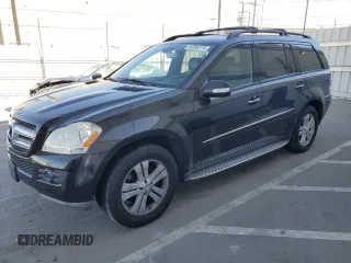 2008 Mercedes-Benz GL-Class 4.6L with VIN 4JGBF71E68A342628, listed as a Copart auction lot 86396774 with 172,524 mi miles and Salvage Title. Bid and sale history available at carsss.com. Image 1.