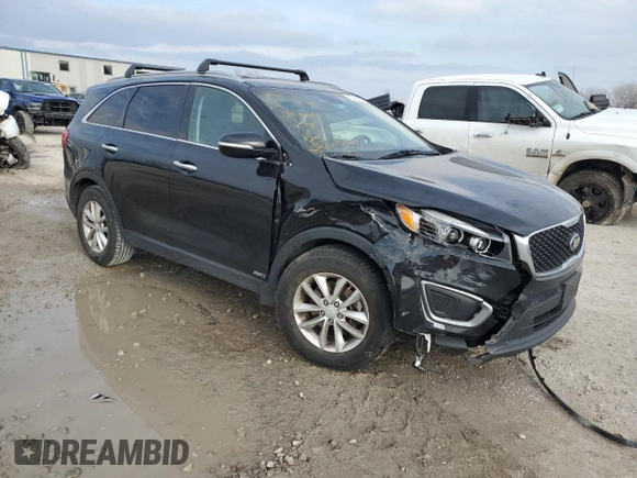 2016 Kia Sorento LX with VIN 5XYPGDA3XGG057840, listed as a Copart auction lot 41378625 with 106,225 mi miles and Salvage Title. Bid and sale history available at carsss.com. Image 4.