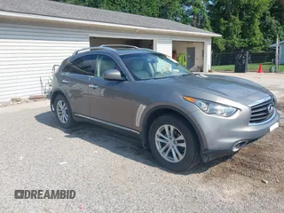 2012 Infiniti FX with VIN JN8AS1MW8CM152533, listed as a IAAI auction lot 42631117 with 128,363 mi miles and . Bid and sale history available at DreamBid. Image 1.