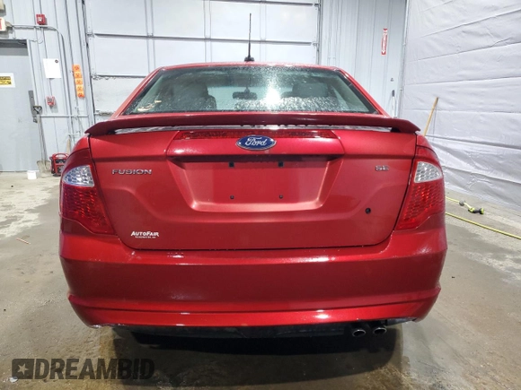 2011 Ford Fusion SE with VIN 3FAHP0HA4BR249471, listed as a Copart auction lot 48855085 with 134,841 mi miles and Salvage Title. Bid and sale history available at carsss.com. Image 6.
