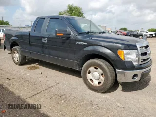 2014 Ford F-150 XL with VIN 1FTEX1CM6EFB39513, listed as a Copart auction lot 58960835 with 195,858 mi miles and Salvage title. Bid and sale history available at DreamBid. Image 4.