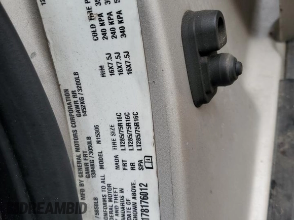 2007 Hummer H3 SUV with VIN 5GTDN13E178176012, listed as a Copart auction lot 85798514 with 239,642 mi miles and Clean Title. Bid and sale history available at DreamBid. Image 13.