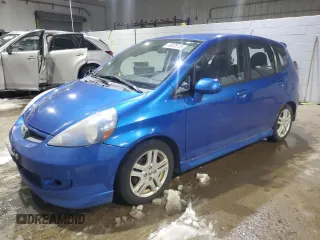 2007 Honda Fit Sport z VIN JHMGD38637S049624, wystawiony jako Copart lot #56565215 z przebiegiem Nie podano mil oraz Nie do naprawy • Non repairable. Historia ofert i sprzedaży dostępna na DreamBid. Obrazek 1.