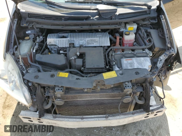 2013 Toyota Prius One with VIN JTDKN3DU7D5664975, listed as a Copart auction lot 55036415 with 283,938 mi miles and Salvage Title. Bid and sale history available at DreamBid. Image 11.