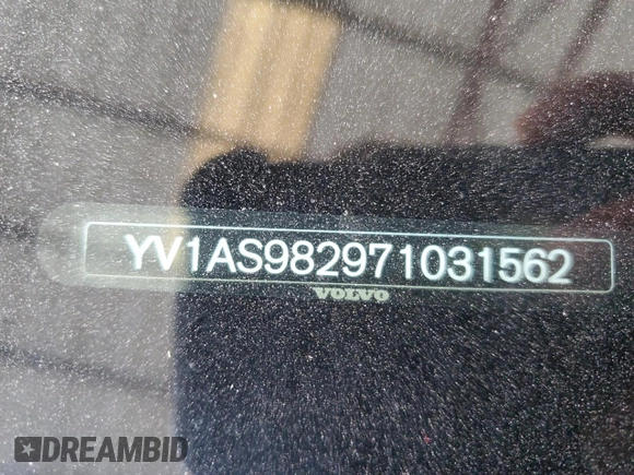 2007 Volvo S80 I6 with VIN YV1AS982971031562, listed as a Copart auction lot 49044255 with 135,237 mi miles and Salvage Title. Bid and sale history available at carsss.com. Image 14.