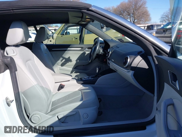 2016 Audi A3 2.0T Premium with VIN WAU78LFF9G1111894, listed as a IAAI auction lot 41758414 with 80,600 mi miles. Bid and sale history available at carsss.com. Image 5.