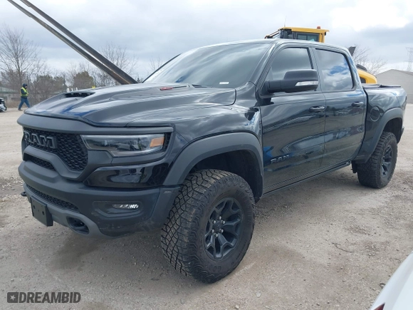 2022 Ram 1500 TRX with VIN 1C6SRFU98NN468568, listed as a IAAI auction lot 41935520 with 16,999 mi miles. Bid and sale history available at carsss.com. Image 16.