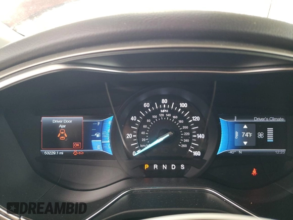 2014 Ford Fusion SE with VIN 3FA6P0H9XER168041, listed as a Copart auction lot 47050855 with 53,229 mi miles and Clean Title. Bid and sale history available at carsss.com. Image 9.