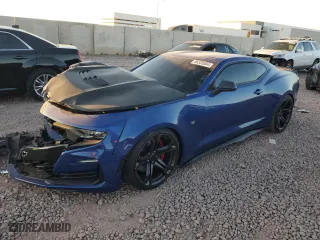 2019 Chevrolet Camaro 1SS with VIN 1G1FE1R73K0137057, listed as a Copart auction lot 86335504 with 33,960 mi miles and Salvage Title. Bid and sale history available at carsss.com. Image 1.