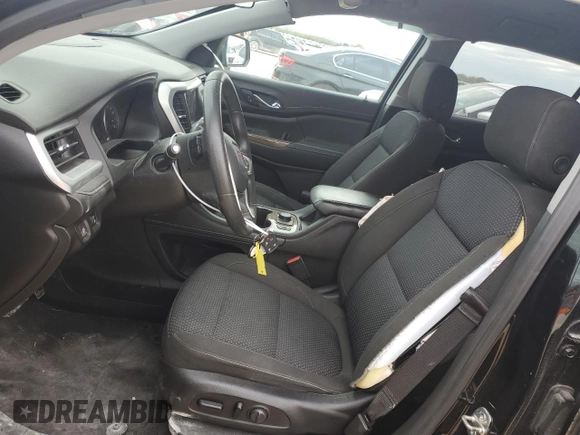 2021 GMC Acadia SLE with VIN 1GKKNKLS9MZ108979, listed as a Copart auction lot 84821504 with 34,164 mi miles and Salvage Title. Bid and sale history available at DreamBid. Image 7.