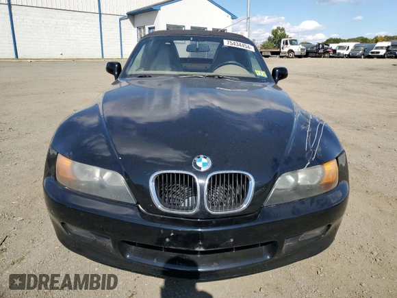 1998 BMW 3 Series 1.9L with VIN 4USCH7331WLD16581, listed as a Copart auction lot 75434454 with 70,636 mi miles and Salvage Title. Bid and sale history available at carsss.com. Image 5.