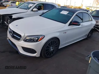 2017 Mercedes-Benz C 43 AMG with VIN 55SWF6EB6HU225511, listed as a IAAI auction lot 41827261 with 71,386 mi miles and . Bid and sale history available at DreamBid. Image 2.