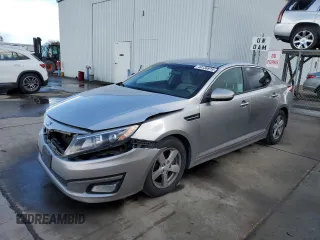 2015 Kia Optima LX with VIN KNAGM4A77F5536703, listed as a Copart auction lot 49136915 with 145,145 mi miles and Salvage Title. Bid and sale history available at carsss.com. Image 1.
