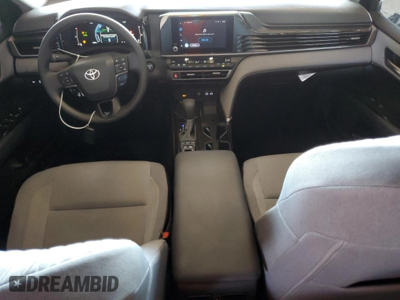 2025 Toyota Camry LE with VIN 4T1DAACKXSU503852, listed as a Copart auction lot 50098065 with 12,003 mi miles and Salvage Title. Bid and sale history available at DreamBid. Image 8.