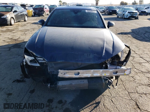 2017 Audi A4 Premium with VIN WAUGNAF45HN025925, listed as a Copart auction lot 68940432 with 53,094 mi miles. Bid and sale history available at carsss.com. Image 5.