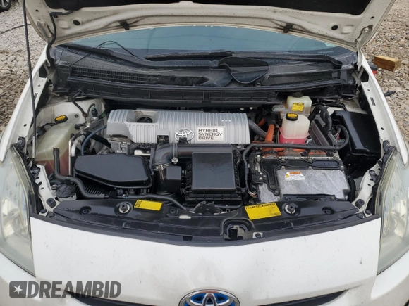 2010 Toyota Prius II with VIN JTDKN3DU1A0185444, listed as a Copart auction lot 53833065 with 253,684 mi miles and Salvage Title. Bid and sale history available at carsss.com. Image 11.