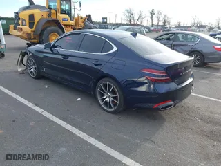 2022 Genesis G70 3.3T with VIN KMTG54TE7NU081644, listed as a IAAI auction lot 41139818 with 44,953 mi miles. Bid and sale history available at carsss.com. Image 3.